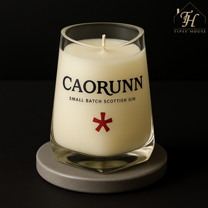 Upcycled Caorunn Gin Bottle Candles