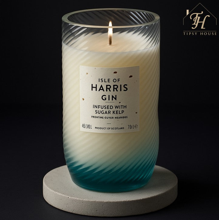 Luxury Harris Gin Bottle Candle