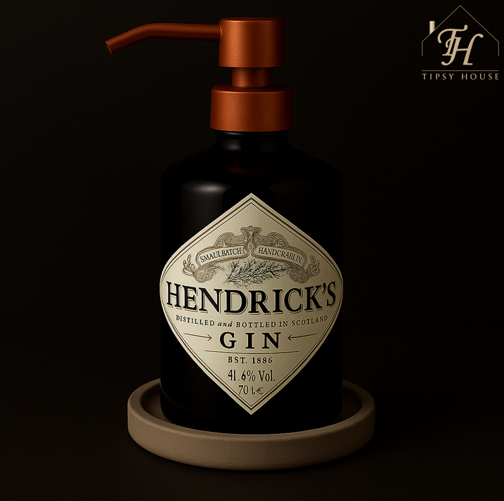 Expertly Upcycled Hendrick's Gin Bottle Wash
